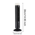 Mini USB Bladeless Desktop Air Conditioner Portable Cooler Fan