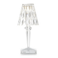 Crystal Table Lamp Luxury Bedside Nightstand Glam Lighting Decor