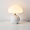 Mushroom Table Lamp French Cream Bauhaus Style Bedside Light