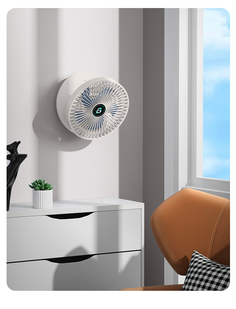 Portable Mini Folding Fan Rechargeable 3-Speed USB Desk Fan