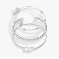Mom Script Bracelet, Set of 3